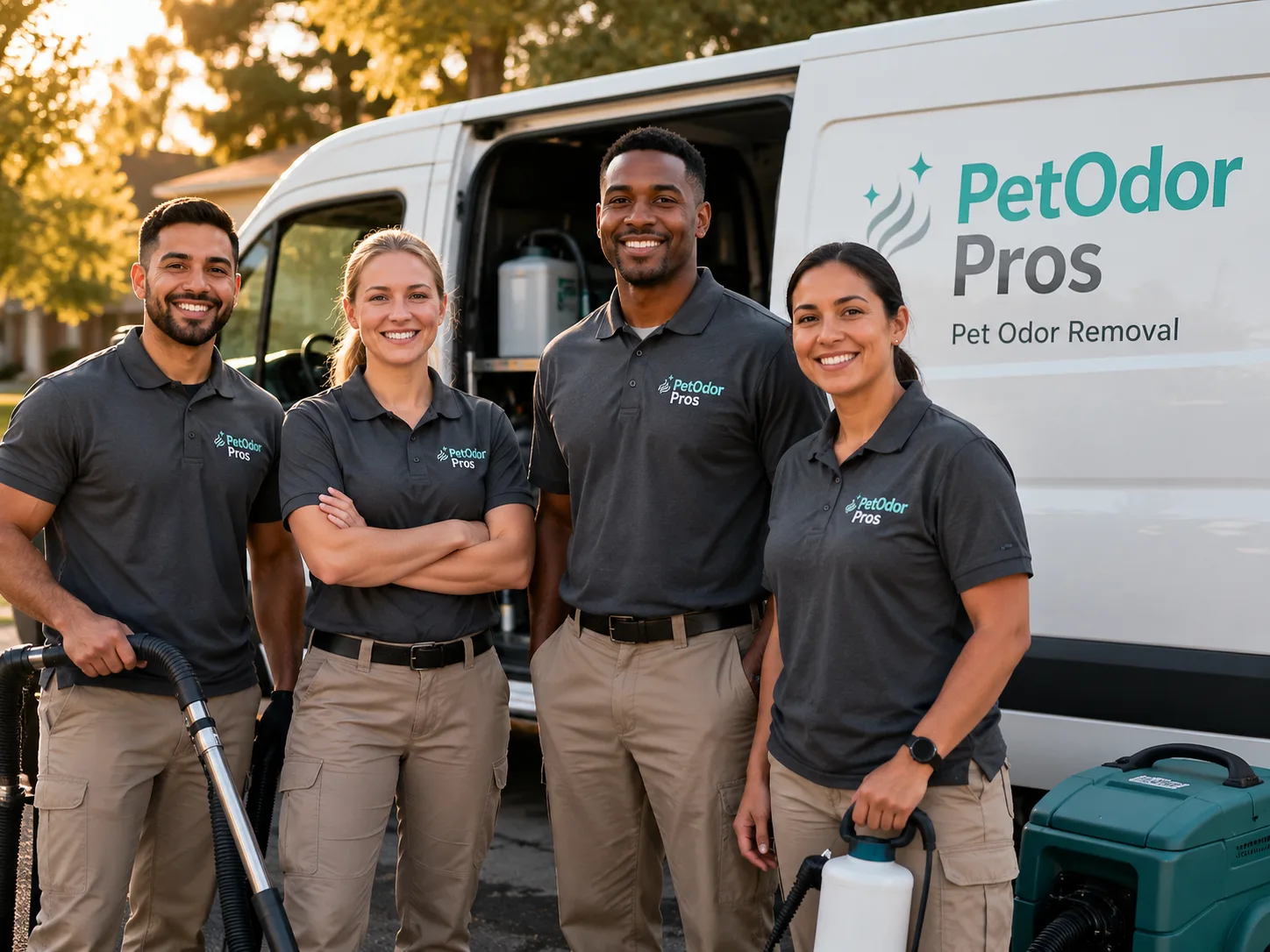 Pet Odor Removal team serving Samoa, CA